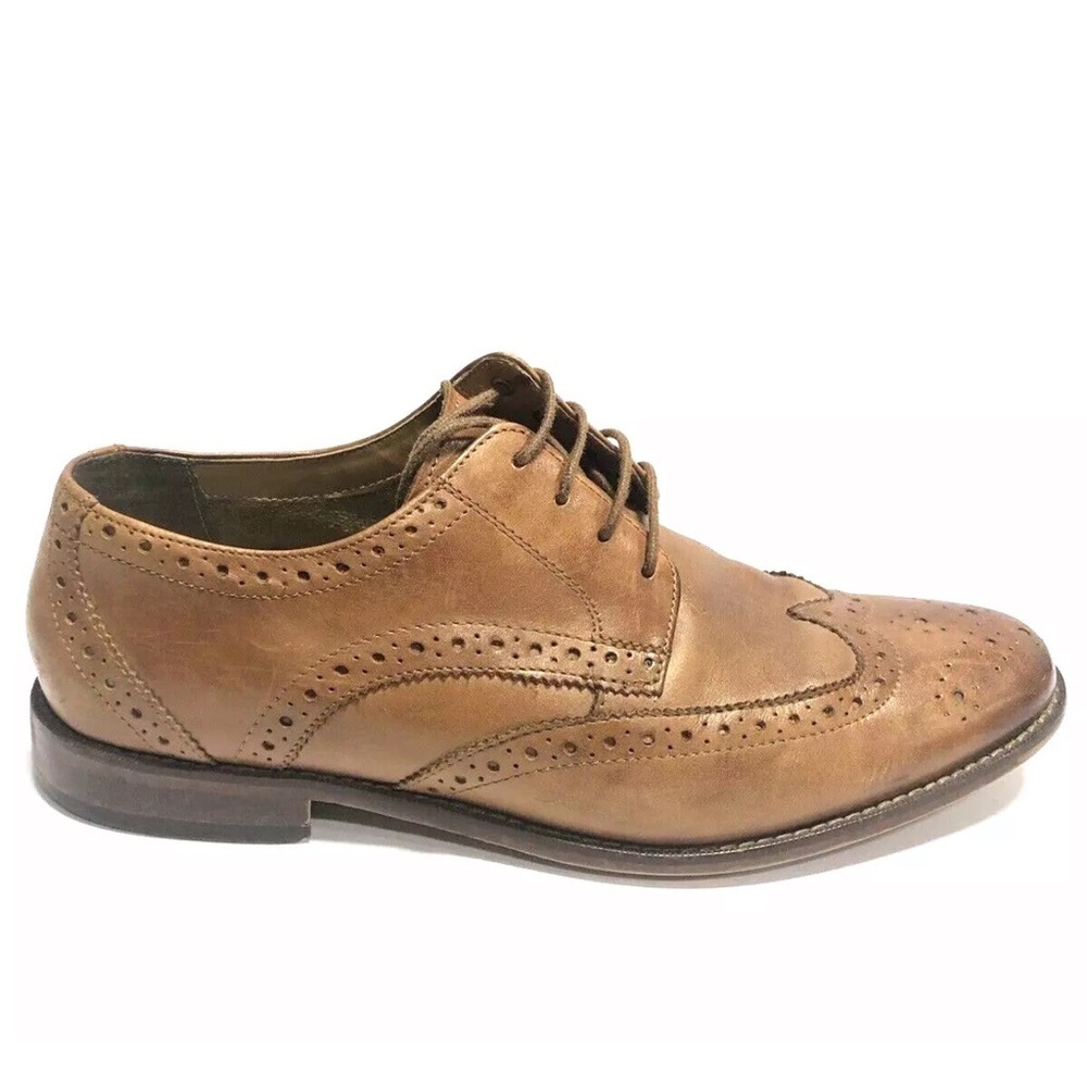 Florsheim Men’s Castellano Wingtip Oxford Dress Shoes, Size 10.5M.